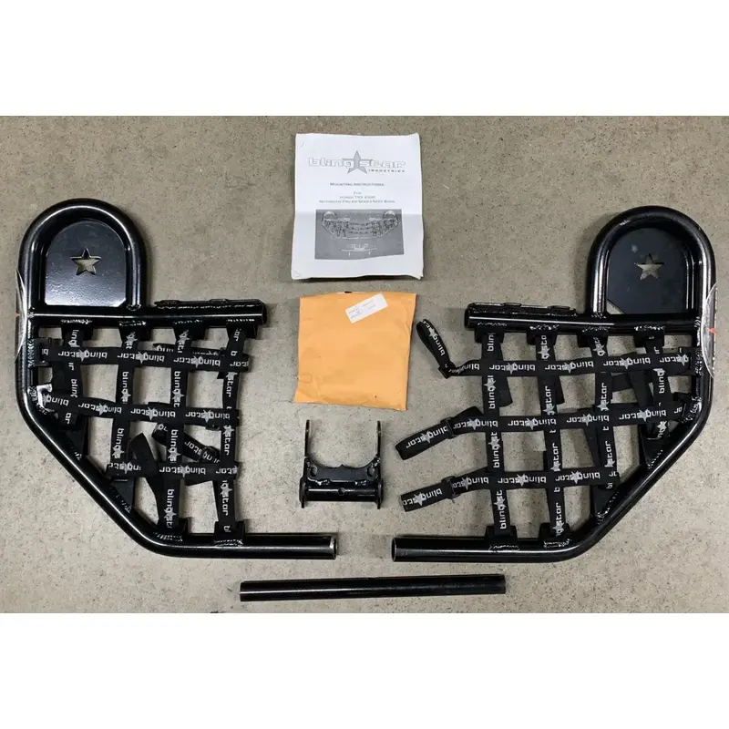 BLINGSTAR BLING STAR BLACK NERF BARS HONDA TRX450R TRX 450R TRX450ER 2006-2014