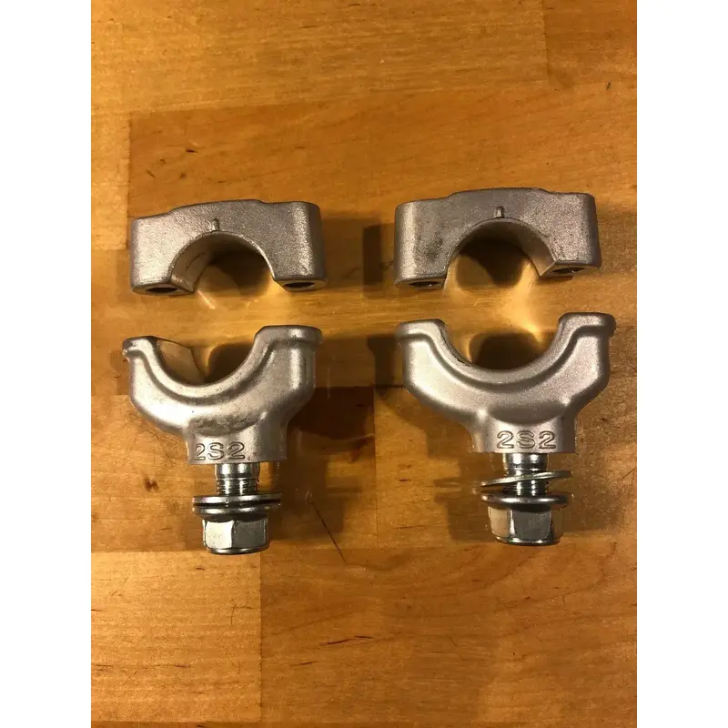 YAMAHA YFZ450R YFZ450X YFZ450 06-14 HANDLEBAR BAR MOUNTS CLAMPS FAT BARS 1 1/8"