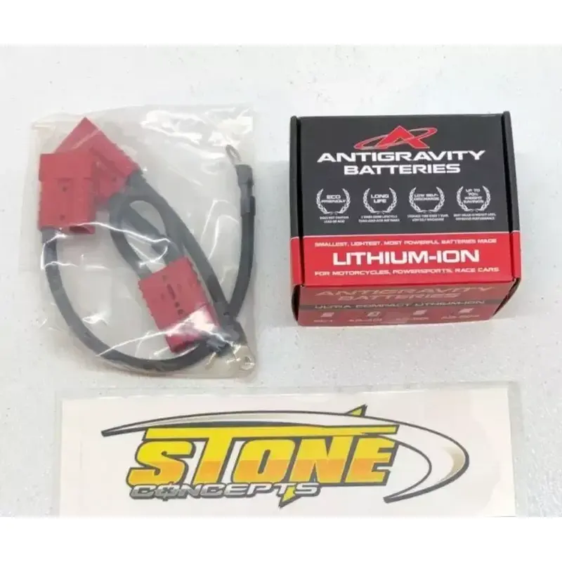 Antigravity Batteries Lithium Battery Jumper Kit 2004-2025 Yamaha YFZ450R YFZ450