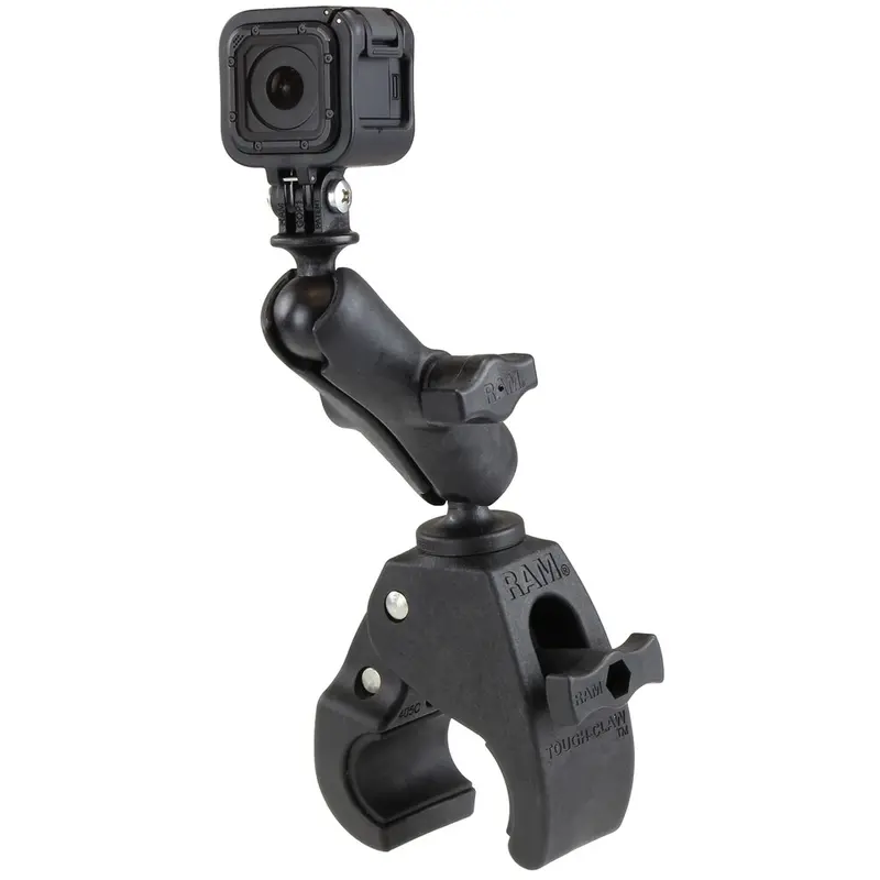 RAM UNPKD RAM TOUGH-CLAW W/ GO PRO BASE