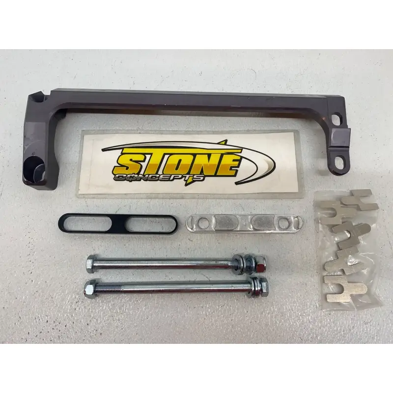 CAN AM MAVERICK X3 72" ALUMINUM FRONT STEERING RACK SUPPORT HESS RACING V1