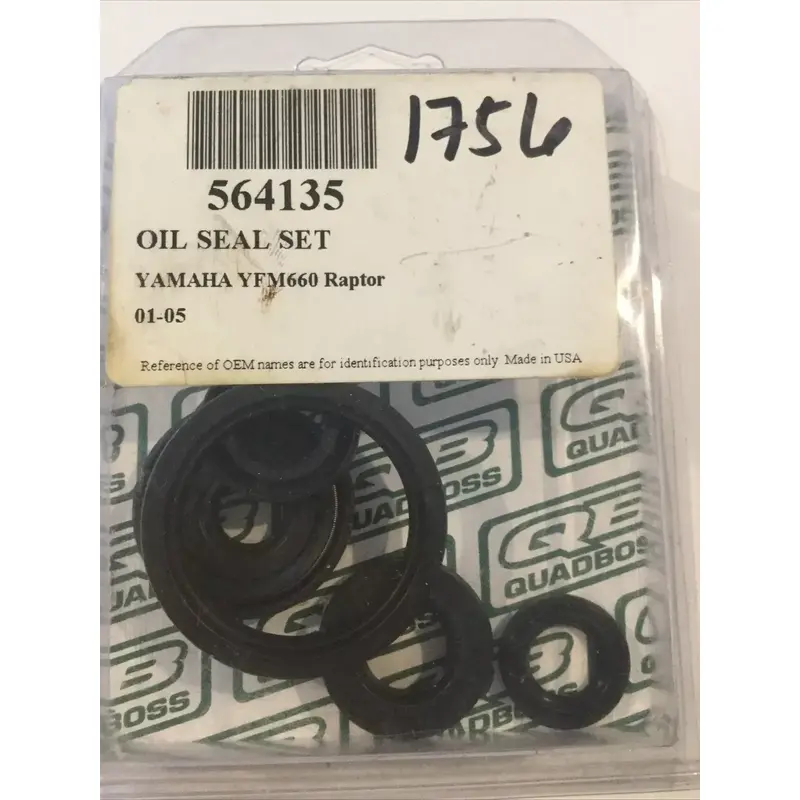 QUADBOSS ATV OIL SEAL SET 2001-2005 01-05 YAMAHA RAPTOR 660 R 564135 QUAD BOSS