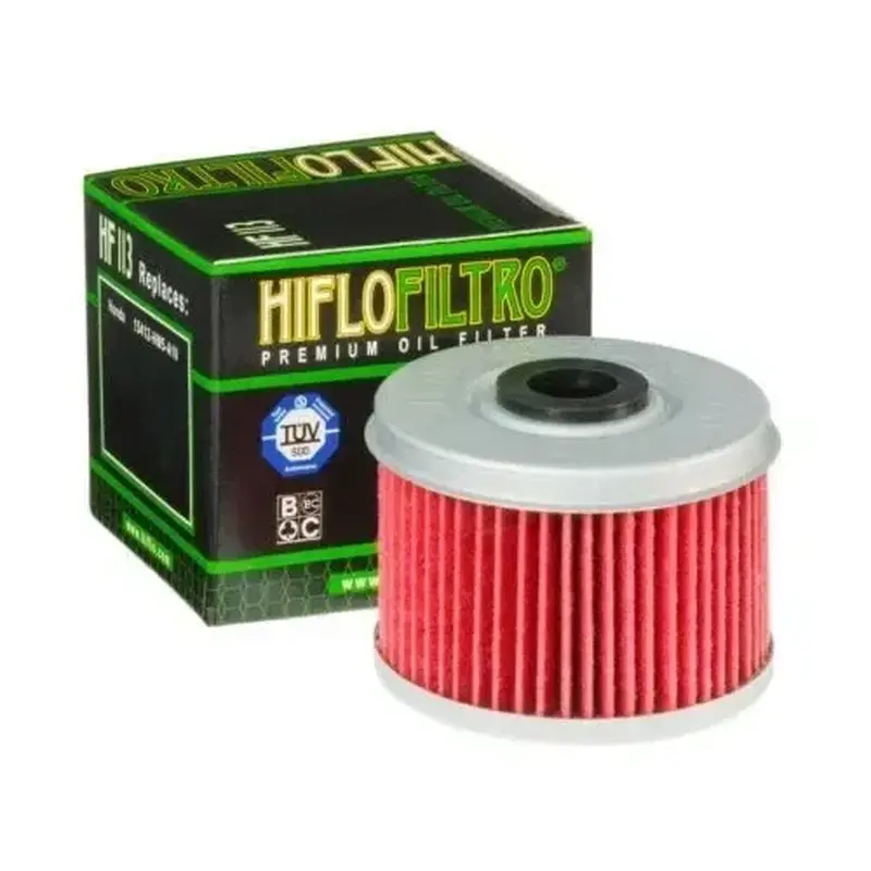 Oil Filter Hiflo HF113 Honda CRF TRX 250 300 350 400 420 450 500 Rancher Foreman