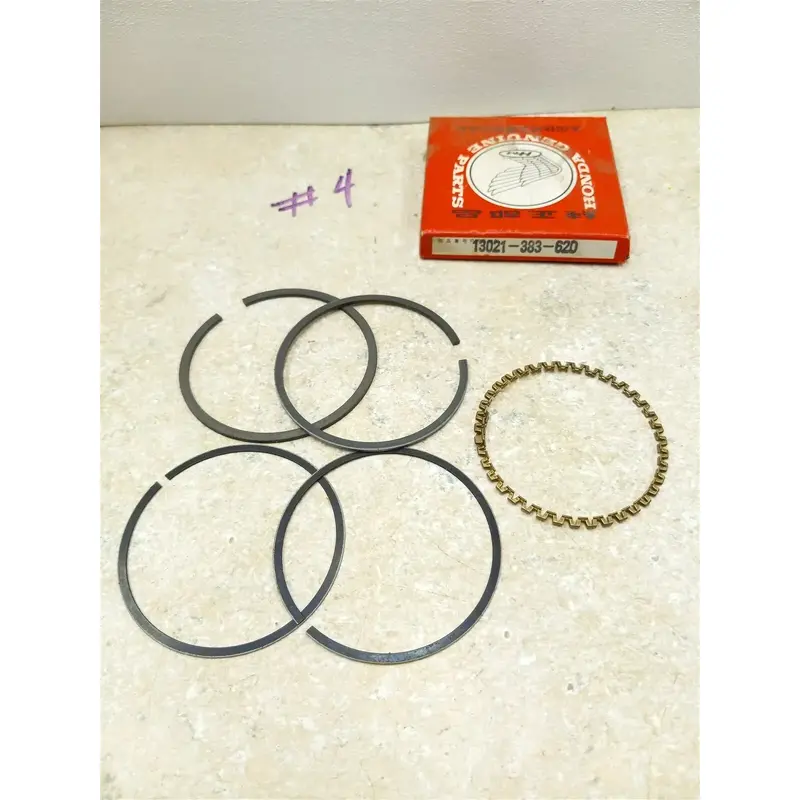 Honda NOS 13021-383-620 Piston Rings 1st Oversize .25 CB125 XL125 AP-184 #4