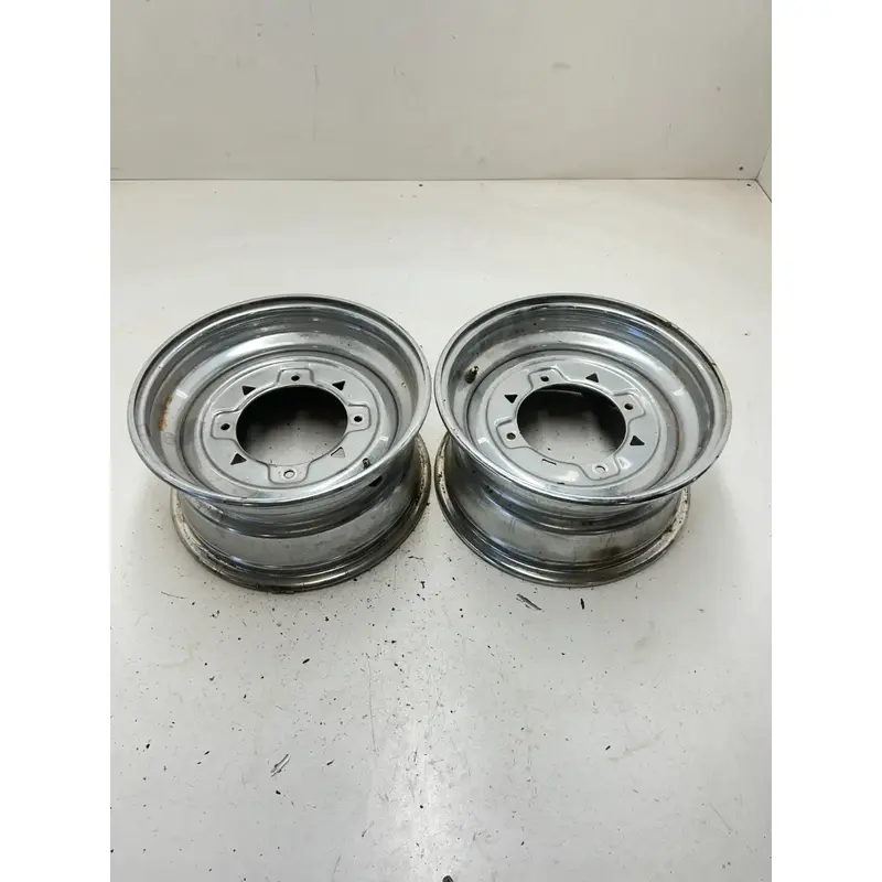 02 2002 Polaris Sportsman 500 H.O. 4x4  GOOD! Front Wheel Rim 12 X 6 Left Right