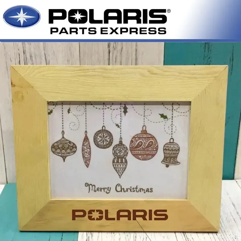 NEW GENUINE POLARIS WOODEN PICTURE FRAME 2862686 OEM