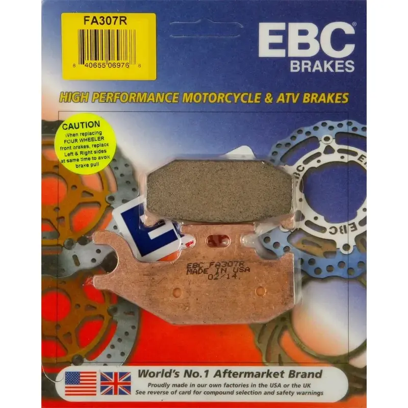 EBC R Series Long Life Sintered Brake Pads FA307R
