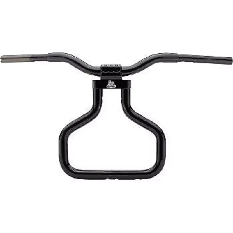 LA CHOPPERS LA-7339-14B Black Double Walled 14" Kage Fighter T-Bar Handlebars