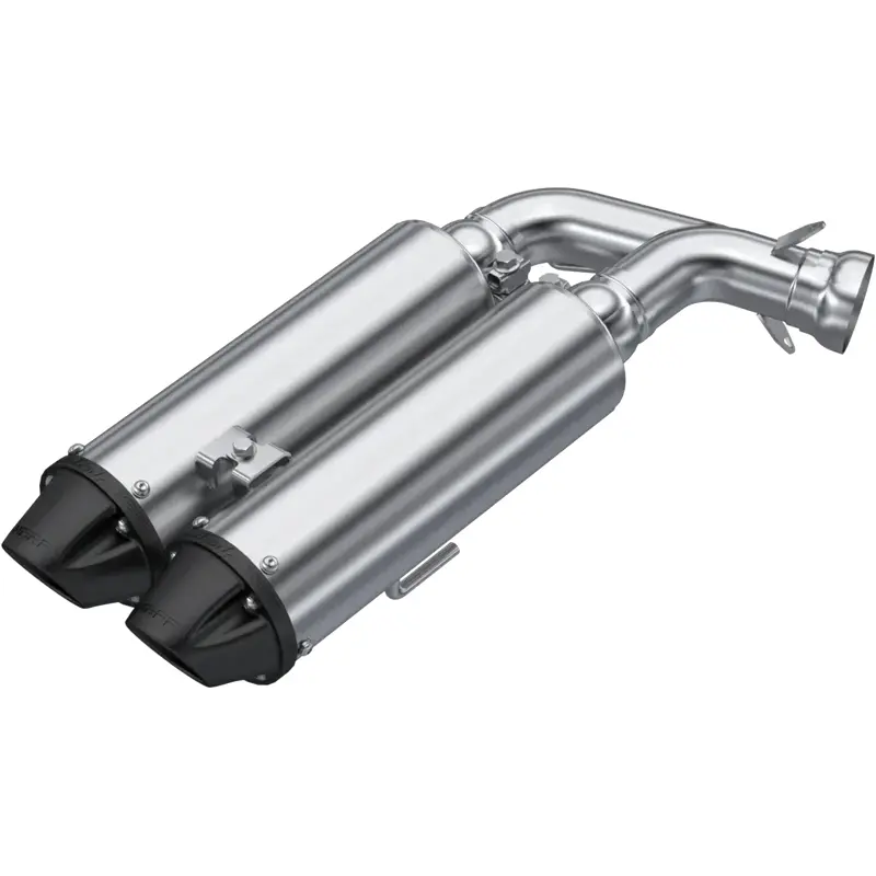 MBRP 4-Inch Dual Slip-On Exhaust for Polaris Sportsman XP 1000 S &amp; Scrambler