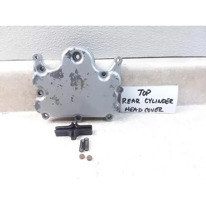 1988 Kawasaki VN 1500 Vulcan VN1500-A2 Engine Top Rear Cylinder Head Cover PJ-11