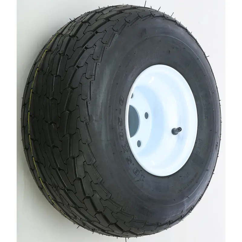 AWC TRAILER TIRE AND WHEEL ASSEMBLY WHITE
