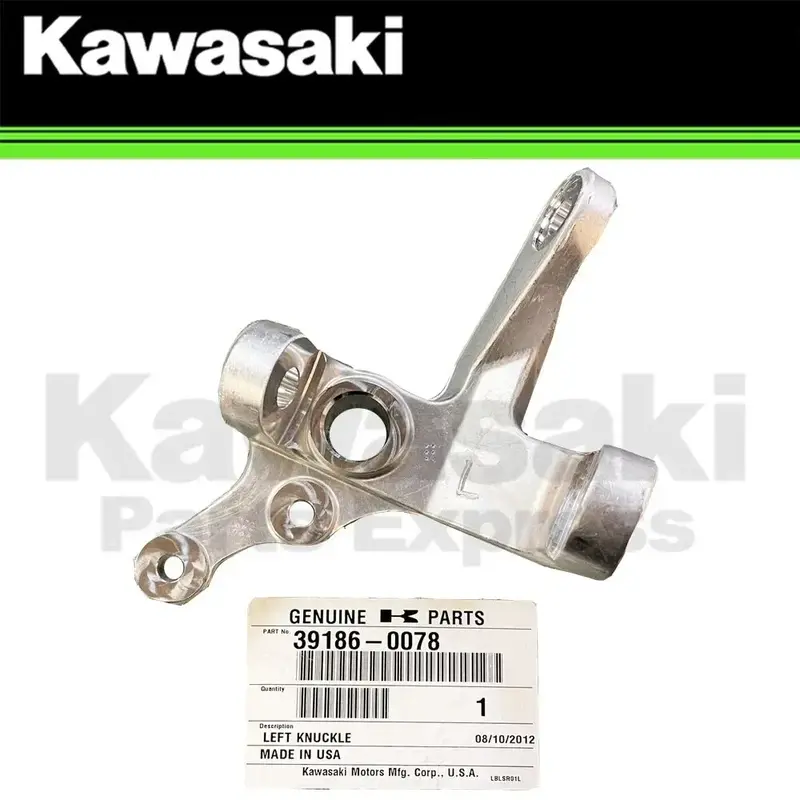 NEW 2008-2014 GENUINE OEM KAWASAKI FRONT LEFT SUSPENSION KNUCKLE KFX450R KSF450