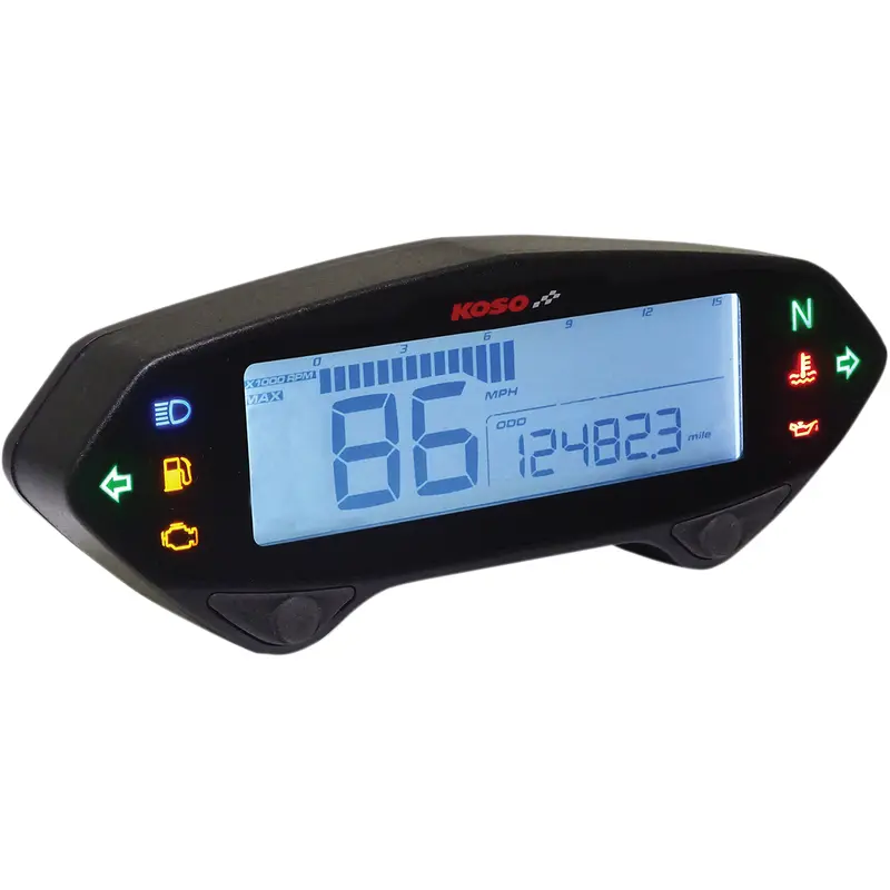 Koso DB-01RN Universal Multi-Function Speedometer