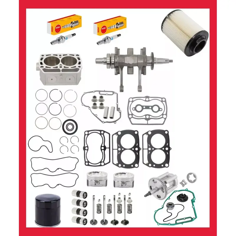 08-17 Polaris Ranger RGR 800 Complete Engine Motor Rebuild Kit