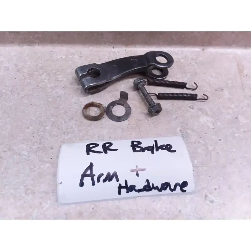 Honda 250 XL XL250 XL250S Rear Brake Plate Arm Hardware Lot 1980 ANX-C44