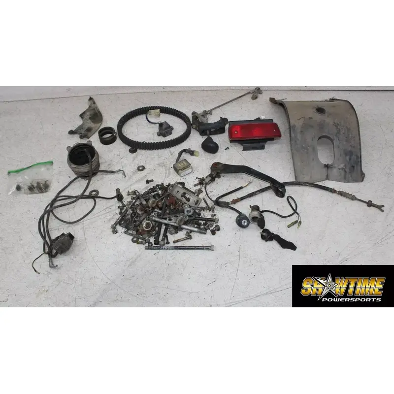 02-03 KAWASAKI PRAIRIE 650 PARTS HARDWARE NUTS BOLTS BRAKE LIGHT SHIFTER BELT