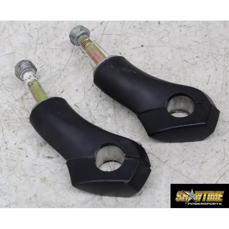 15 VICTORY VEGAS 8 BALL RIGHT LEFT CLIPON CLAMP HANDLEBAR PAIR SET