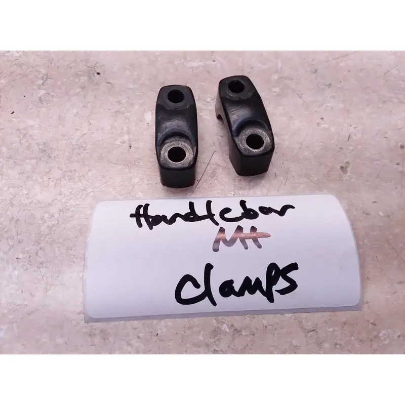 Honda 125 CB CB125 CB125S Handlebar Mount Clamp Pair 1980 ANX-C45