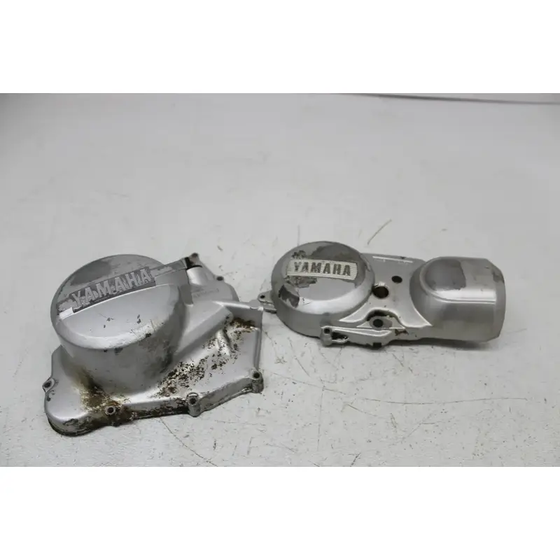 1988 YAMAHA CHAMP 100 YFM100 CLUTCH SIDE ENGINE MOTOR COVER W/ STATOR COVER
