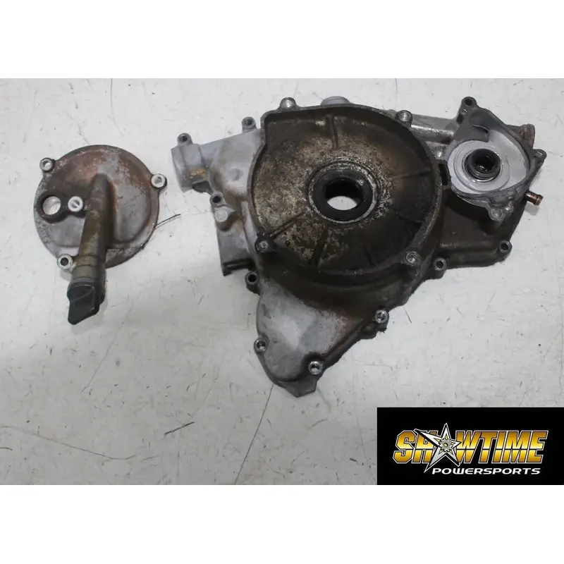 05-07 KAWASAKI BRUTE FORCE 750 ENGINE STATOR GENERATOR CASE COVER NECK FILLER