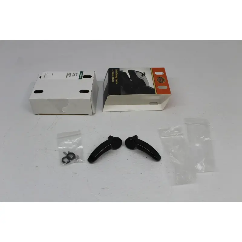 14 AND LATER TOURING MODELS SADDLEBAG LATCHS BLK BLACK