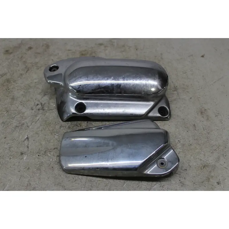 2005 Yamaha V Star 1100 XVS1100AW Classic ENGINE MOTOR COVER TRIM PAIR
