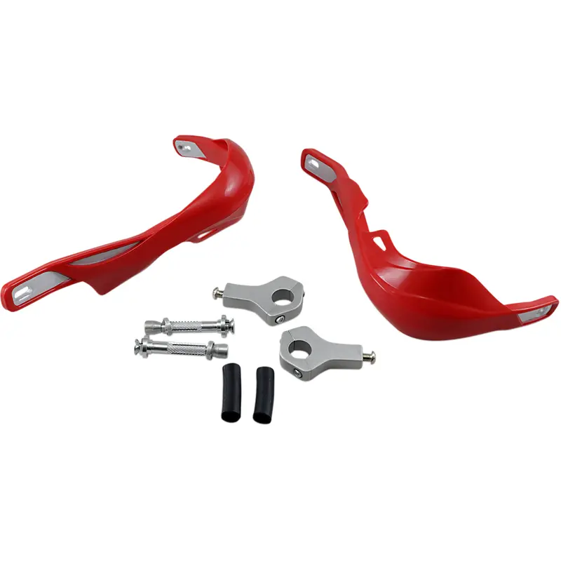 Emgo Pro-Guard Reinforced Handguards - Red