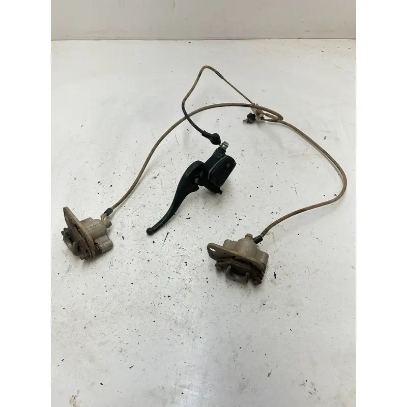 06 2006 Polaris Trail Boss 330 2x4 OEM GOOD! Front Brakes Caliper Line Master Cy