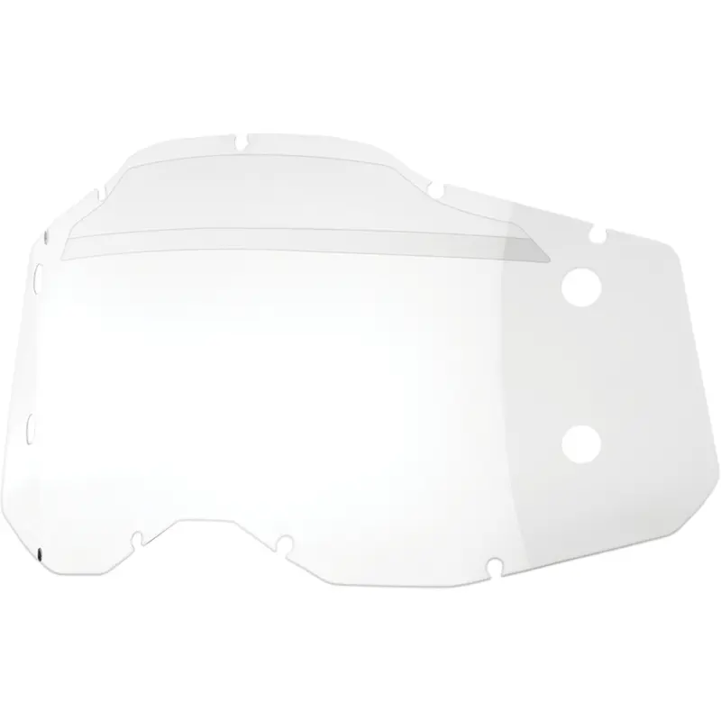 100% Accuri 2/Racecraft 2/Strata 2 Forecast Goggle Lens
