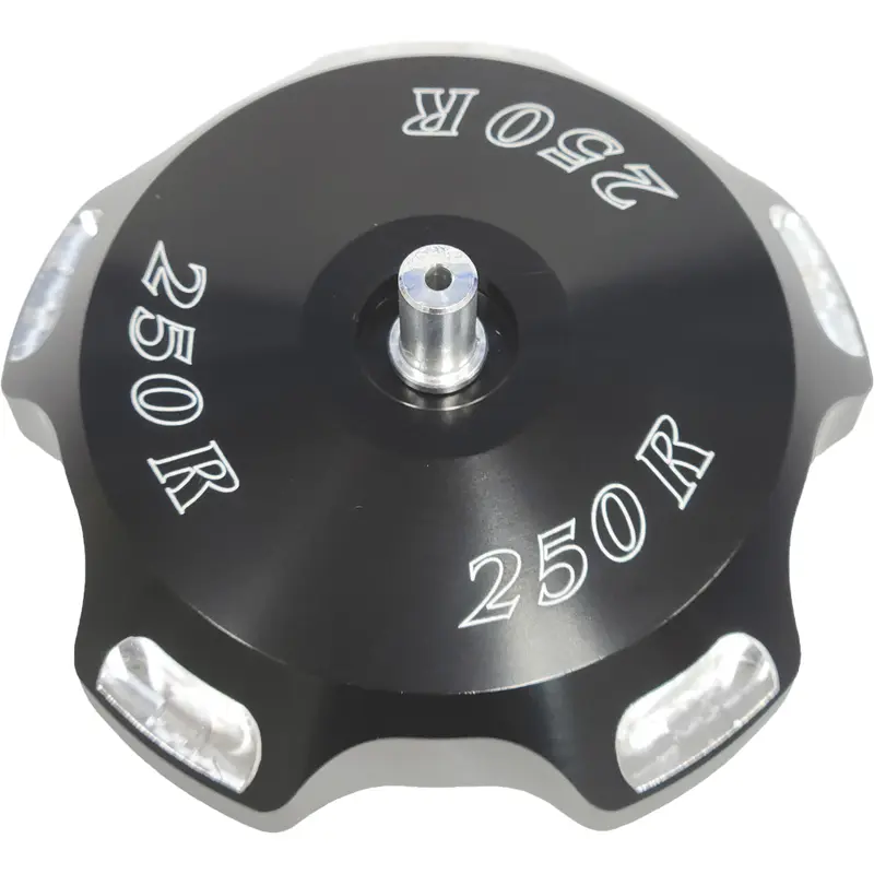 MODQUAD GAS CAP 250R  LOGO  BLK 88-89