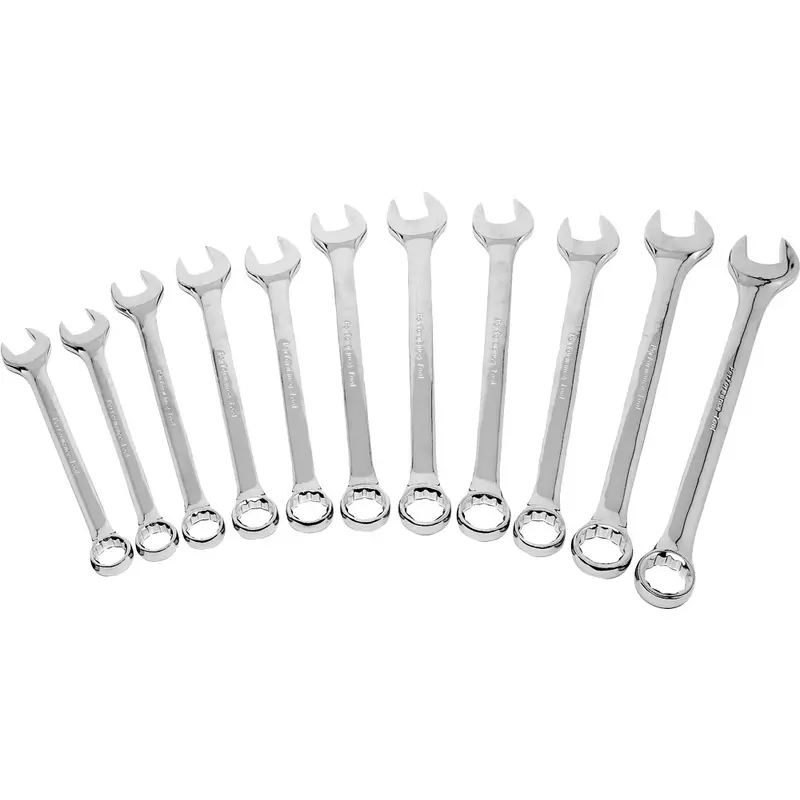PERFORMANCE TOOL 11 PC MET COMBO WRENCH SET