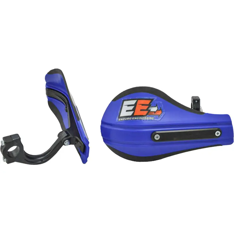ENDURO ENGINEERING COMPOSITE MNT ROOST DEFLECTORS BLUE W/MOUNTING HARDWARE