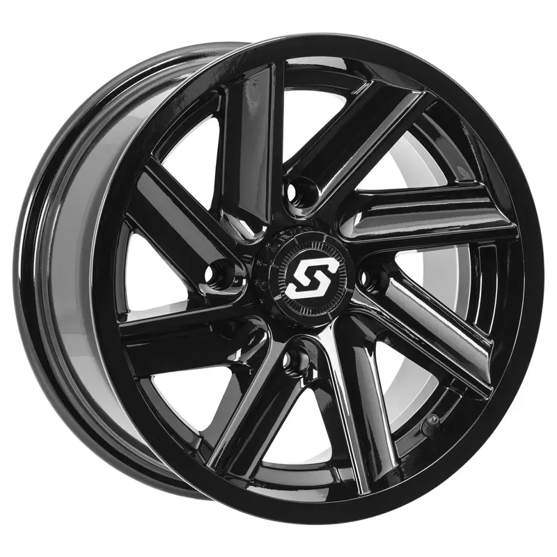 Sedona Chopper ATV/UTV Wheel Black, 14X7 4/137 5 2