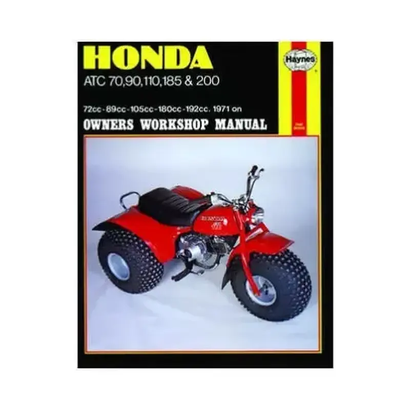 Haynes ATV Repair Manual for Honda ATC 70 90 110 185 200 1971-1982