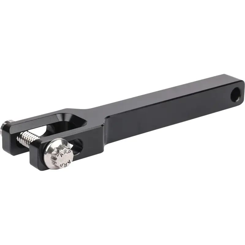 THRASHIN SUPPLY CO. Front extention gauge relocation mount - Black TSC-2709-1
