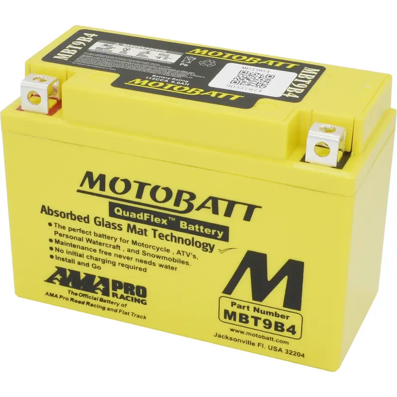 MOTOBATT BATTERY MBT9B4 SEALED FACTORY ACTIVATED