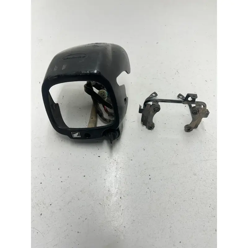05 2005 Honda Rancher 350 TRX350ES 4x4 OEM Headlight Light Plastic Cover Mount