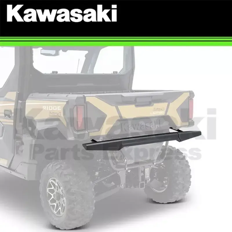 NEW 2024 - 2025 GENUINE KAWASAKI RIDGE REAR BUMPER TEXTURED BLACK POWER COAT