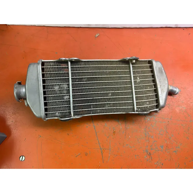OEM Left Fill Side Radiator (bent - no leaks) * RFS 4-Stroke KTM * 2003-2007