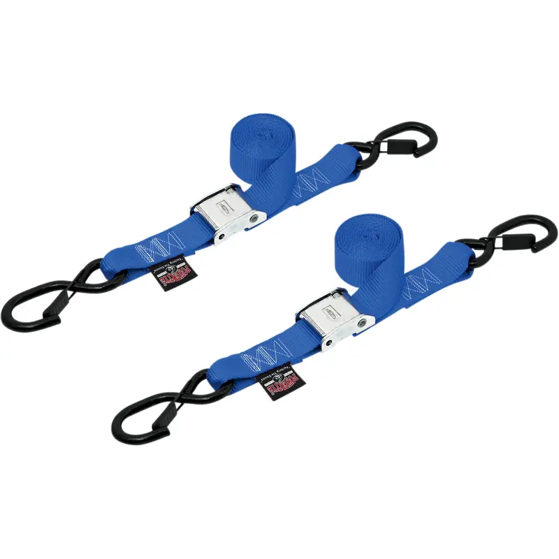 Powertye mfg. 1-1/2" Cam-Buckle with Safety Latch Hooks