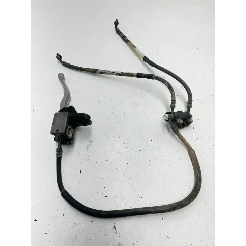 86 1986 Honda Fourtrax 200sx TRX200SX OEM Brake Lever Perch Line Hoses READ