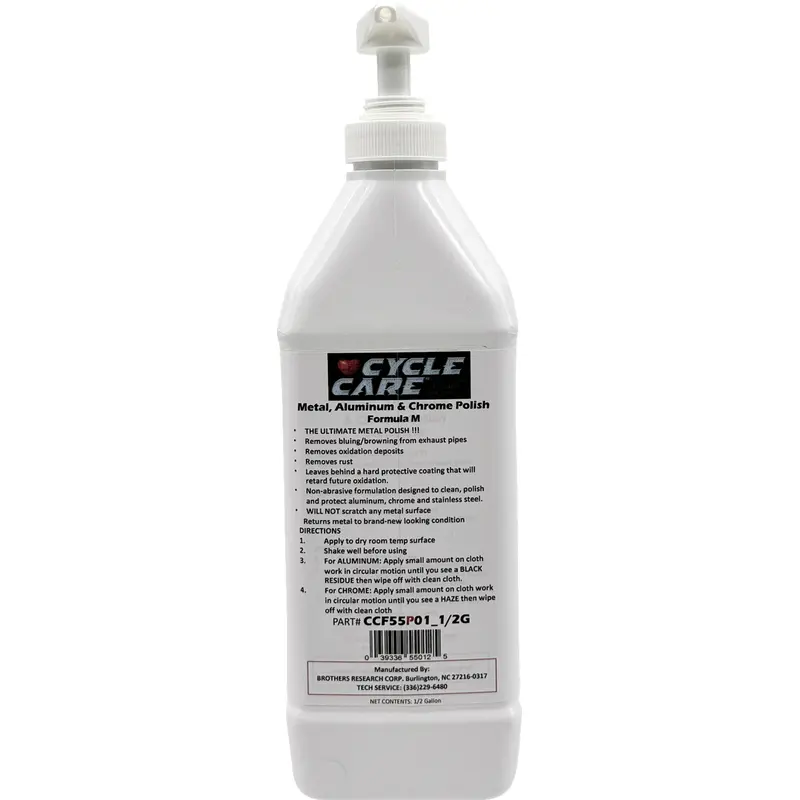 Cycle care formulas Formula M Metal Polish