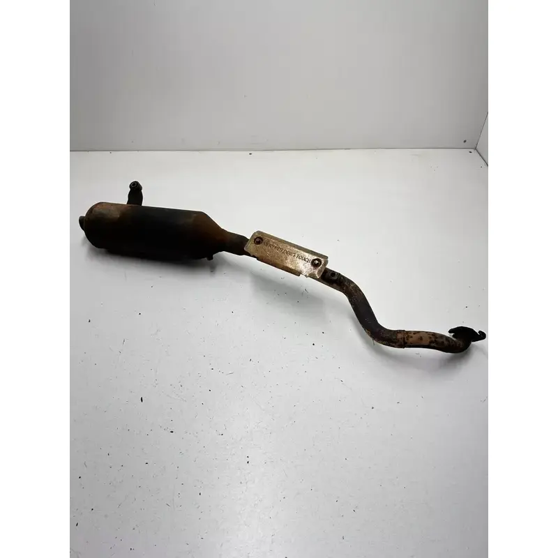 03 2003 Polaris Sportsman 90 2 Stroke 2x4 OEM Exhaust Pipe Muffler Header Silenc