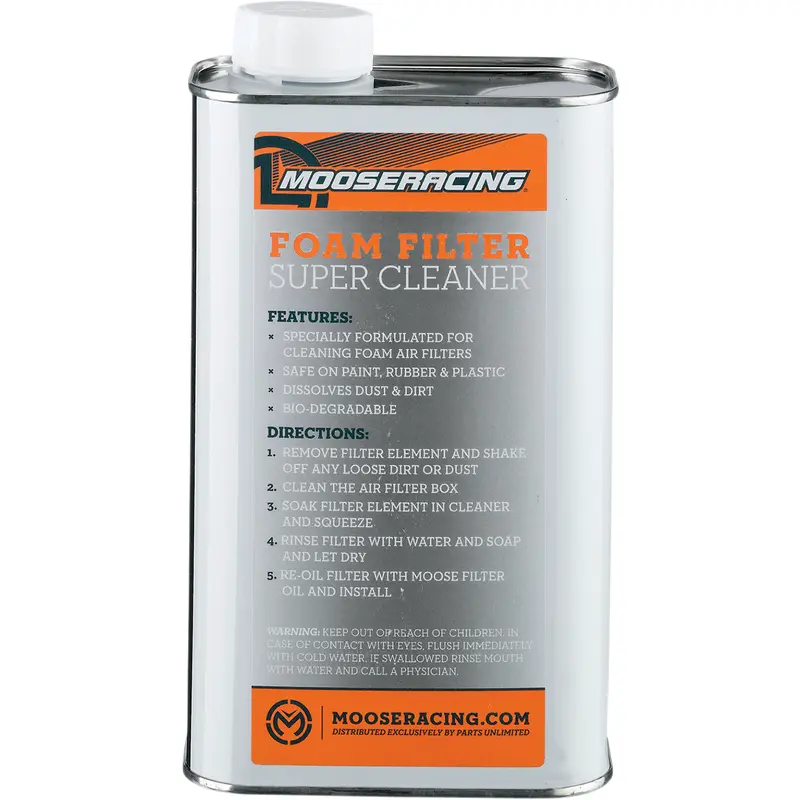 Moose Racing Biodegradable Foam Filter Super Cleaner