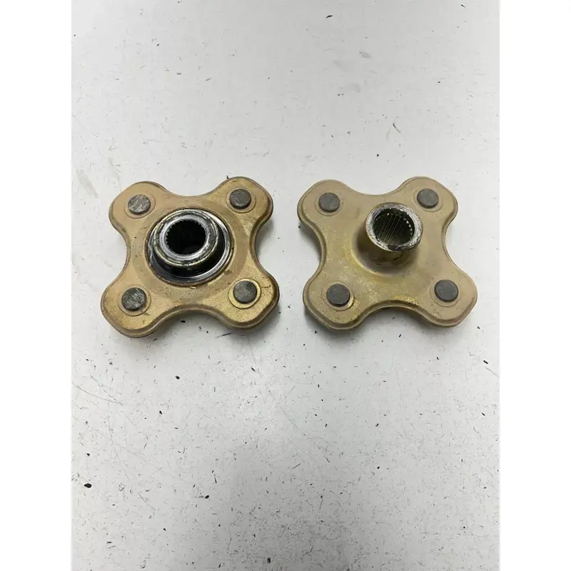04 2004 Yamaha Bruin 350 YFM350 2x4 OEM LOT Rear Back Wheel Hub Hubs Lugs