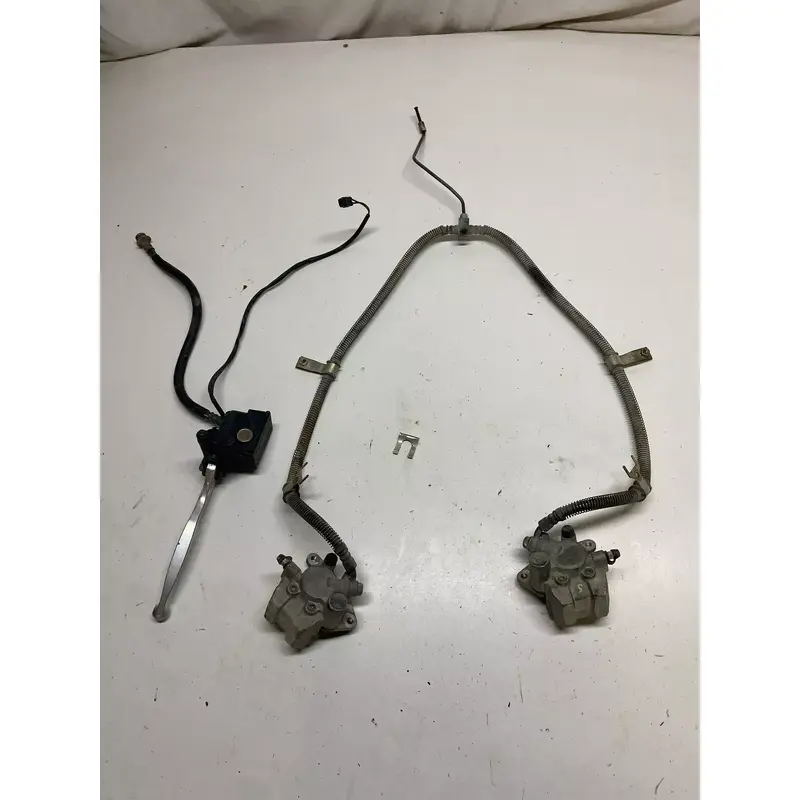2007 07 YAMAHA GRIZZLY 350 YFM 2X4 GOOD Front Brake Master Caliper Lines