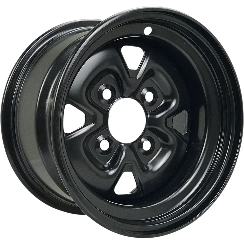 Moose offroad Steel Wheel - Black - 12x7 - 4/156 - 4 3