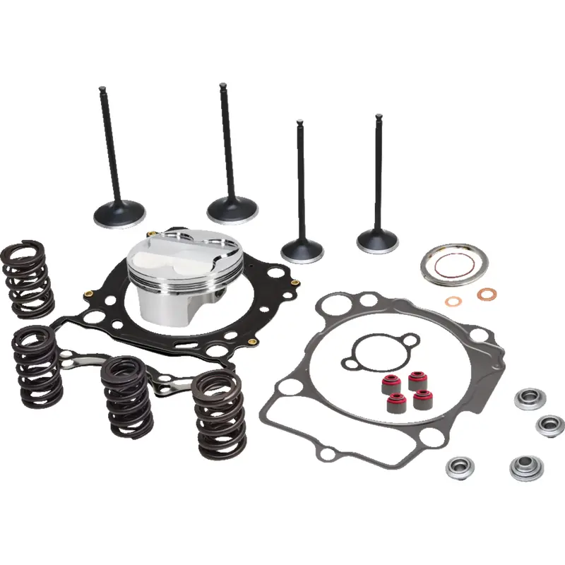 Kibblewhite Top End Kit - Black Diamond Valves with Piston Kit - Polaris