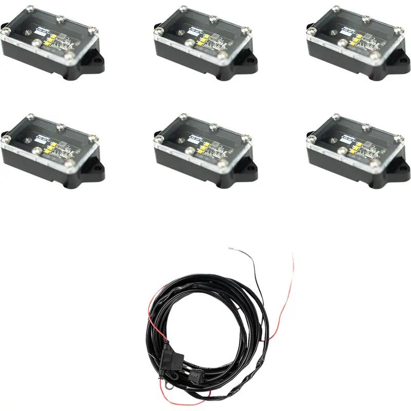 Heretic Rock Light - Clear - 6 Pack
