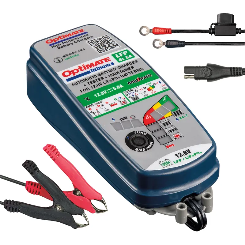 Optimate Lithium LFP 4S 6A Battery Charger